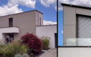 Das Bild zeigt ein modernes Haus. Einzelheiten entnehmen Sie bitte der Beschreibung.