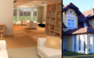 Das Bild zeigt ein Haus im ländlichen Stil außen, innen modern eingerichtet. Einzelheiten entnehmen Sie bitte der Beschreibung.