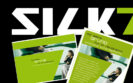 Das Bild zeigt verschiedene Druckwerke im Corporate Design des Kunden.